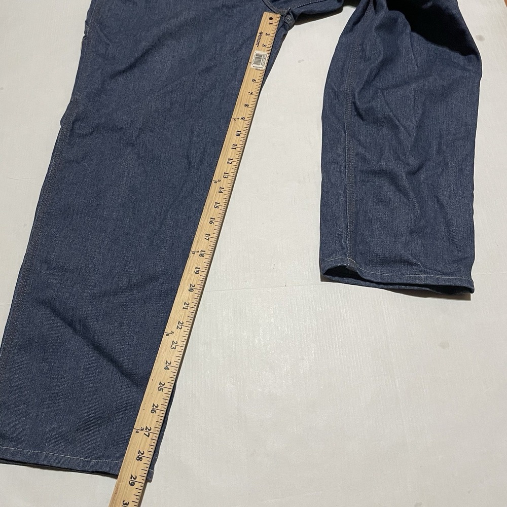 2002 Vintage Y2k Tyndale FR Womens Size 33 X 29 Denim Jeans FLAME RESISTANT USA - Picture 4 of 7